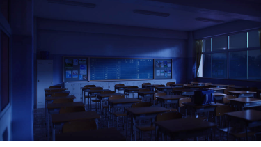 Classroom at Night